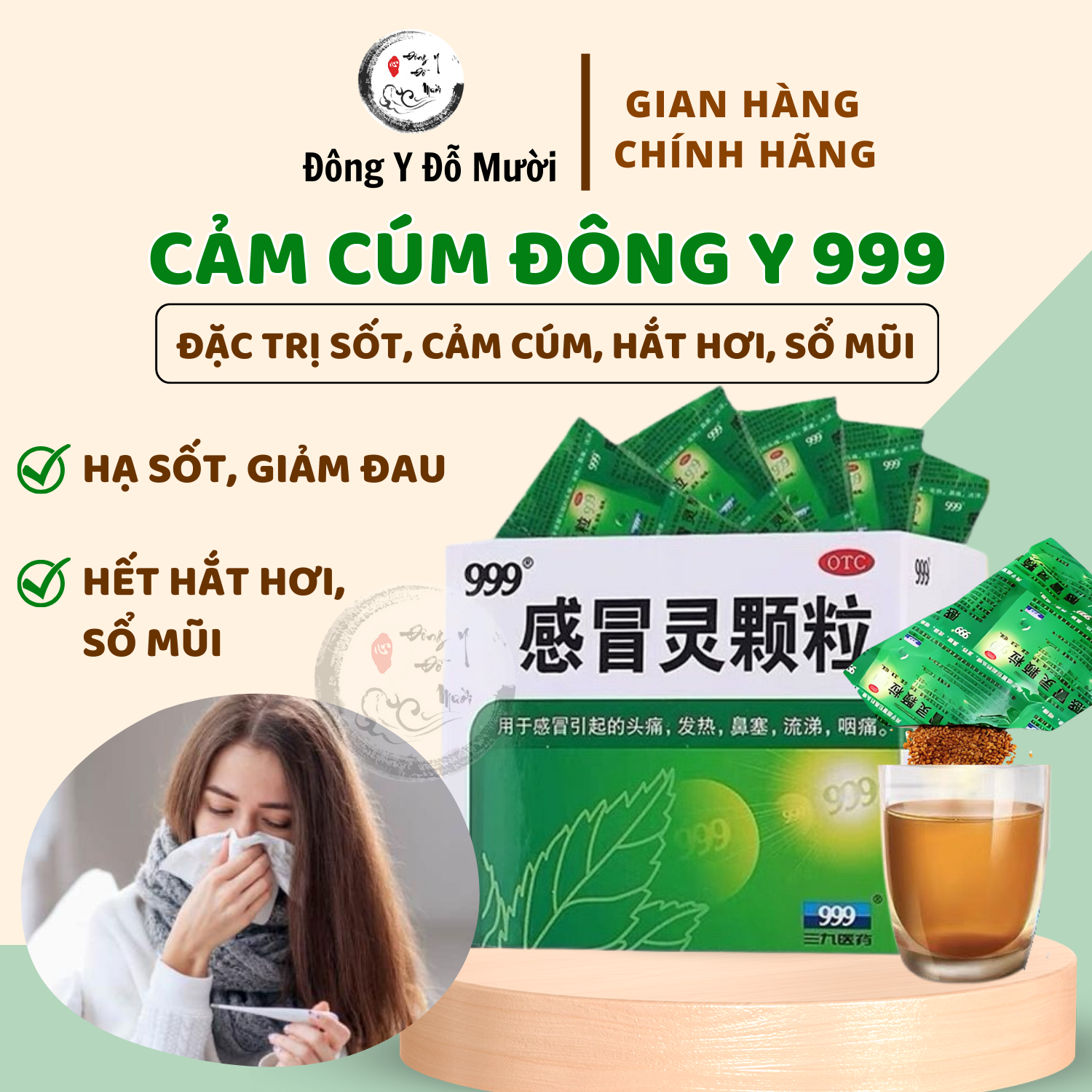 Cảm Cúm Đông Y 999